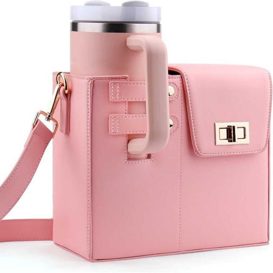 Portable Crossbody Bottle Bag