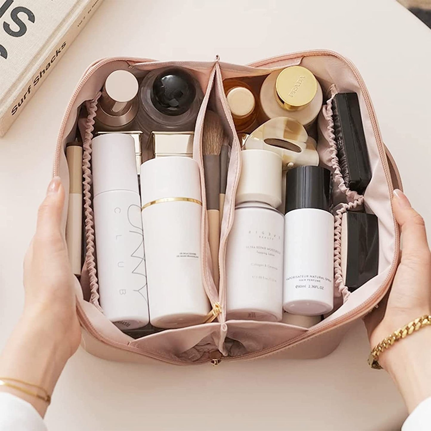 The H*AIR*ING Makeup Bag
